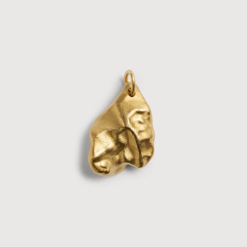 Gold Vermeil Fragments Bold Pendant