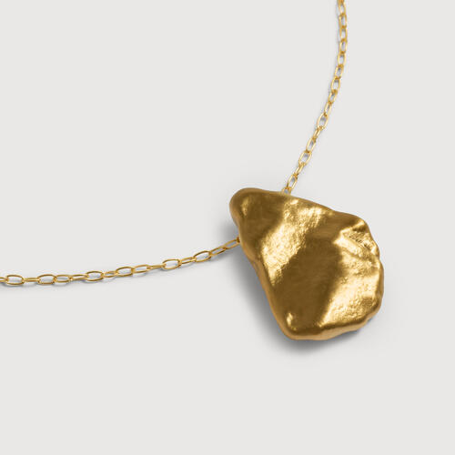 Gold Vermeil Fragments Bold Chain Necklace