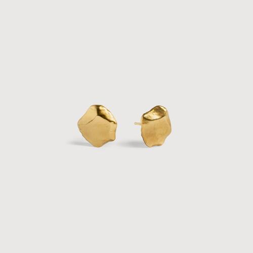 Gold Vermeil Fragments Stud Earrings