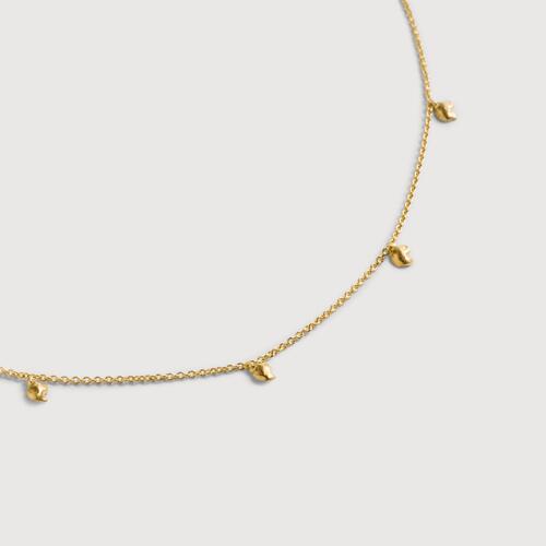 Gold Vermeil Fragments Station Necklace