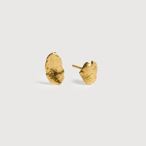 Gold Vermeil Fragments Small Stud Earrings