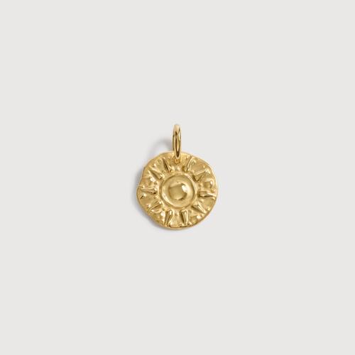 Gold Vermeil Sun Pendant