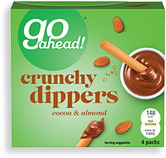 cocoa & almond crunchy dippers