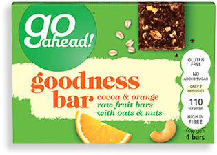 cocoa & orange goodness bars