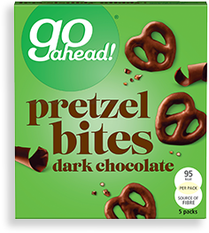 dark chocolate pretzel bites