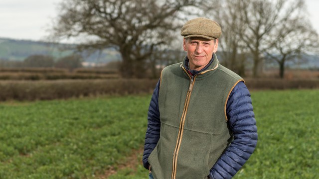 Taunton Monitor Farm host Richard Payne