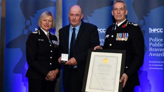Farmer who helped catch paedophile honoured by police