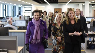 HRH The Princess Royal visits Ballykelly House