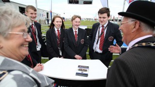 20 Angus-cross calves presented to NI teenagers