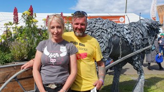 Farm scrap cow saves the day after thieves steal charity’s raffle prize