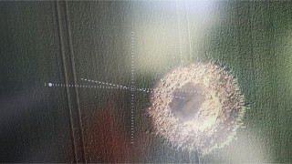 World War II bomb explodes in field – leaving 10m crater
