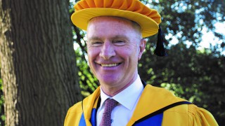 Devenish chairman receives honorary degree from Harper Adams University