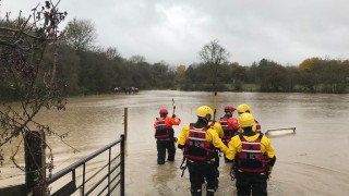 RSPCA emergency water rescue teams on high alert as heavy rain falls across UK