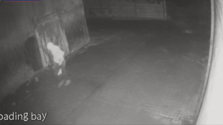 Police release CCTV footage of thief stealing agri diesel