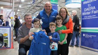 Rory Best meets fans at the Winter Fair…on the way to a South African rugby summit
