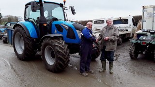 Farmer buys Landini tractor…for his 88th birthday