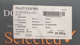 Polish beef imported for sale in Northern Ireland as prices fall further