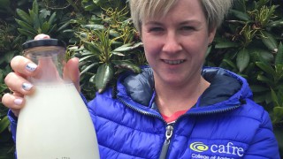 From grass to glass: Selling bottled milk from a vending machine…on the farm