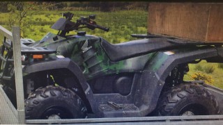 Appeal for assistance of public following theft of quads