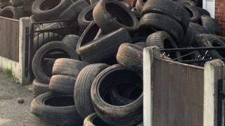 Farmer takes revenge on ‘flytipper’ who dumped over 400 tyres on his land