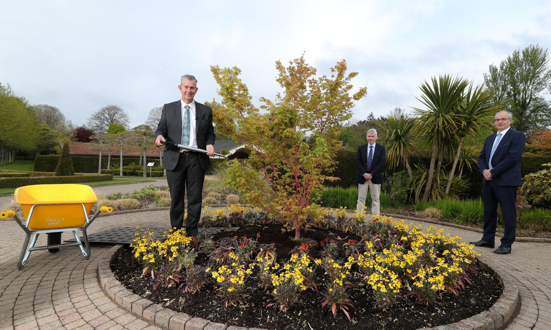 Poots Marks NI100 With Tree planting Event Agriland co uk