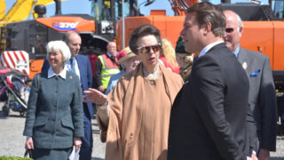 Princess ‘down to earth’ with farmers at Balmoral