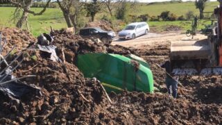 Stolen machinery found buried in Co. Down
