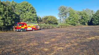 Gloucestershire’s ‘Funky Farmer’ warns of fire risks after losing three fields