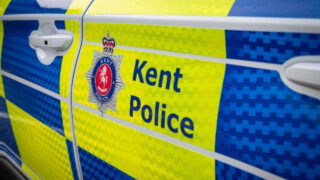 Tractor falls onto M20 from bridge after separating from trailer