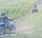 Police investigating after crops destroyed by quads