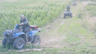 Police investigating after crops destroyed by quads