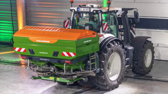 Amazone releases further details of autonomous fertiliser spreader