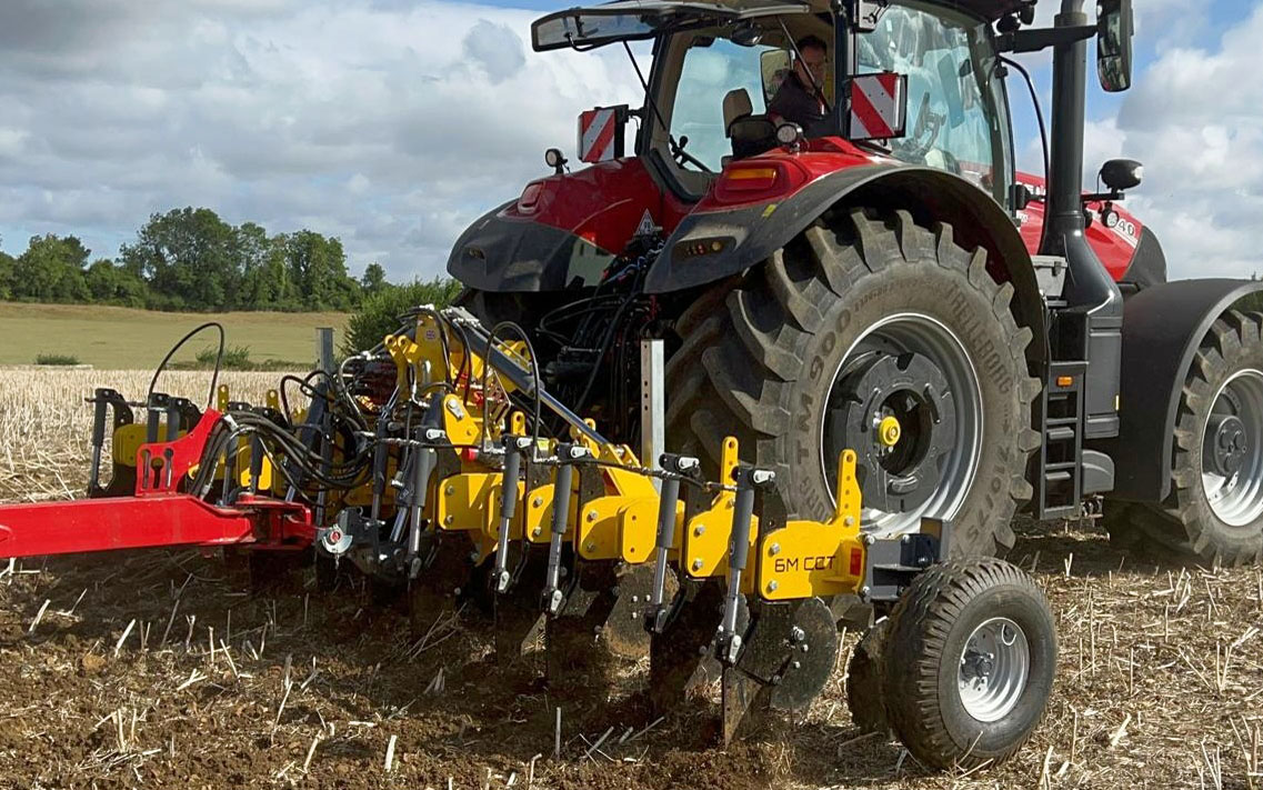 Grange tillage to bring 75cm spacing to subsurface toolbar