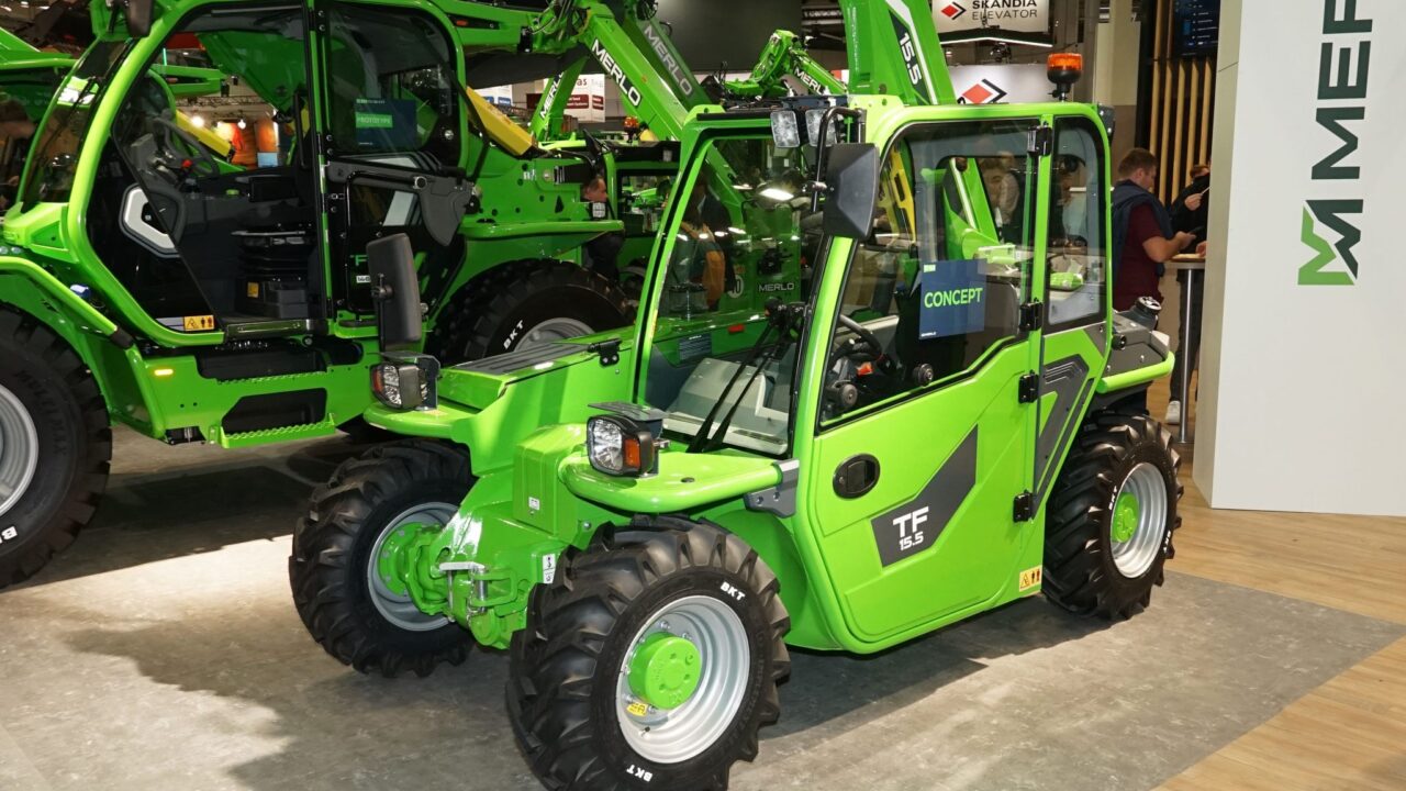 Merlo tackles the compact market with mini telehandler