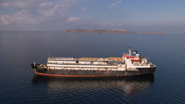 Destination unknown for livestock ship after reportedly unloading in Libya