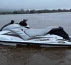 Watch: Young farmer jet-skis across flooded field