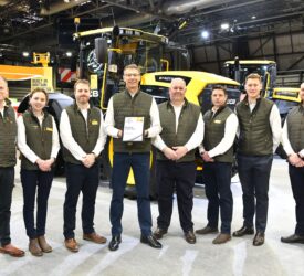 JCB scoops Machine of the Year Award at LAMMA