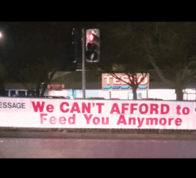 NI farmers stage inheritance tax protest outside supermarket