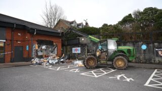 Watch: Stolen farm telehander rams shop wall in cashpoint raid