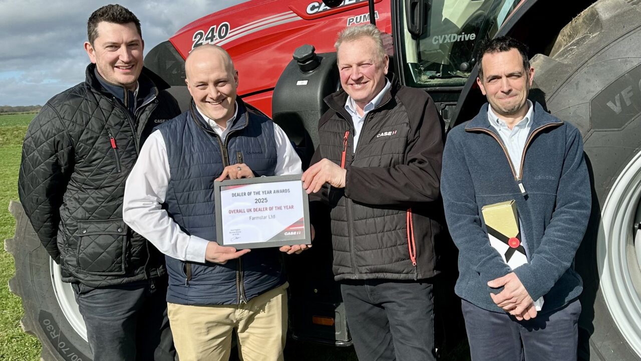 Farmstar Ltd. named CASE IH UK Dealer of the Year