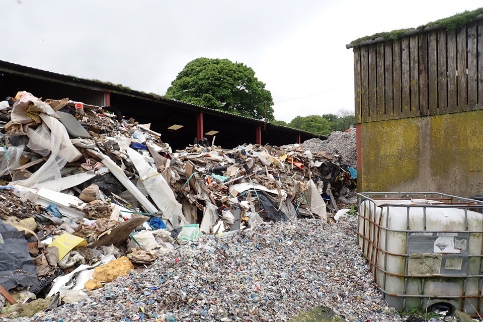 North Yorkshire farmer sentenced for illegal waste operation