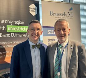 Muir showcases NI agri-food produce at Brussels St. Patrick’s Day event