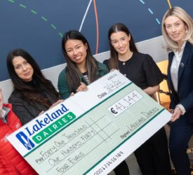 Lakeland Dairies raises over €41k for charity partners