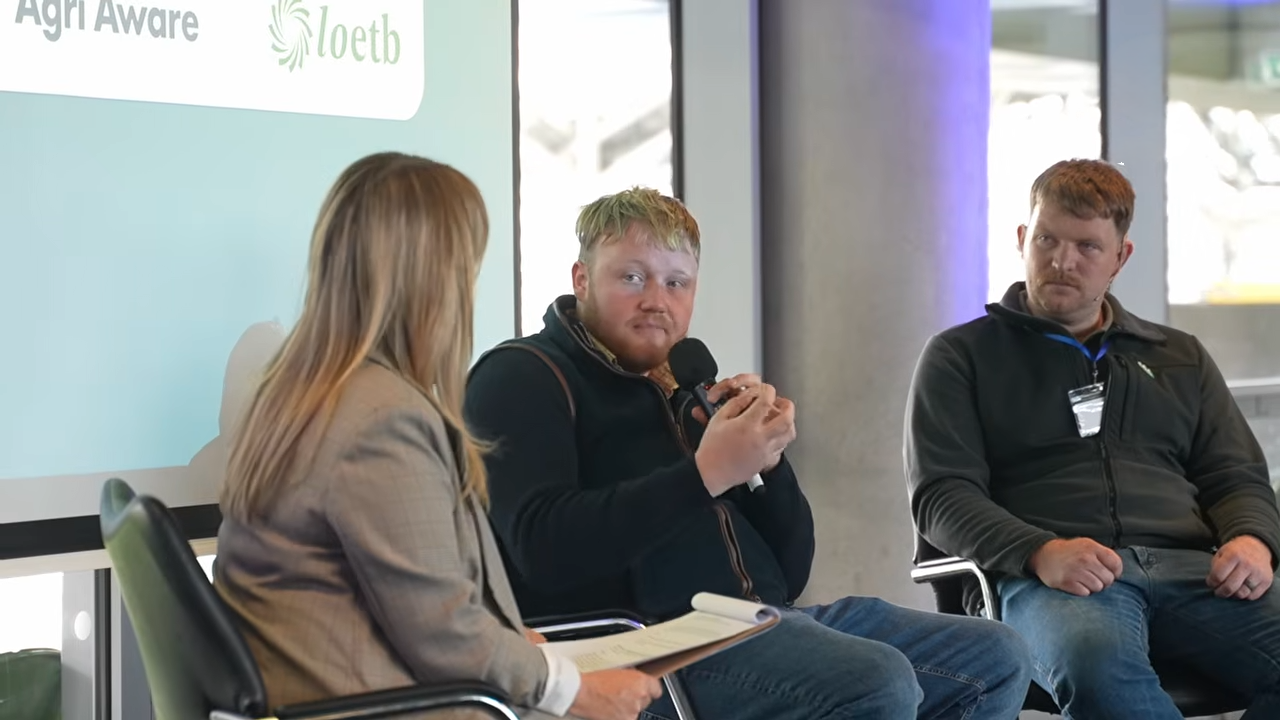 Watch: Kaleb Cooper shares tips and advice with young Irish farmers