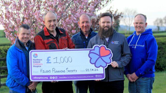 NI ploughing society raises £1,000 for children’s hospice