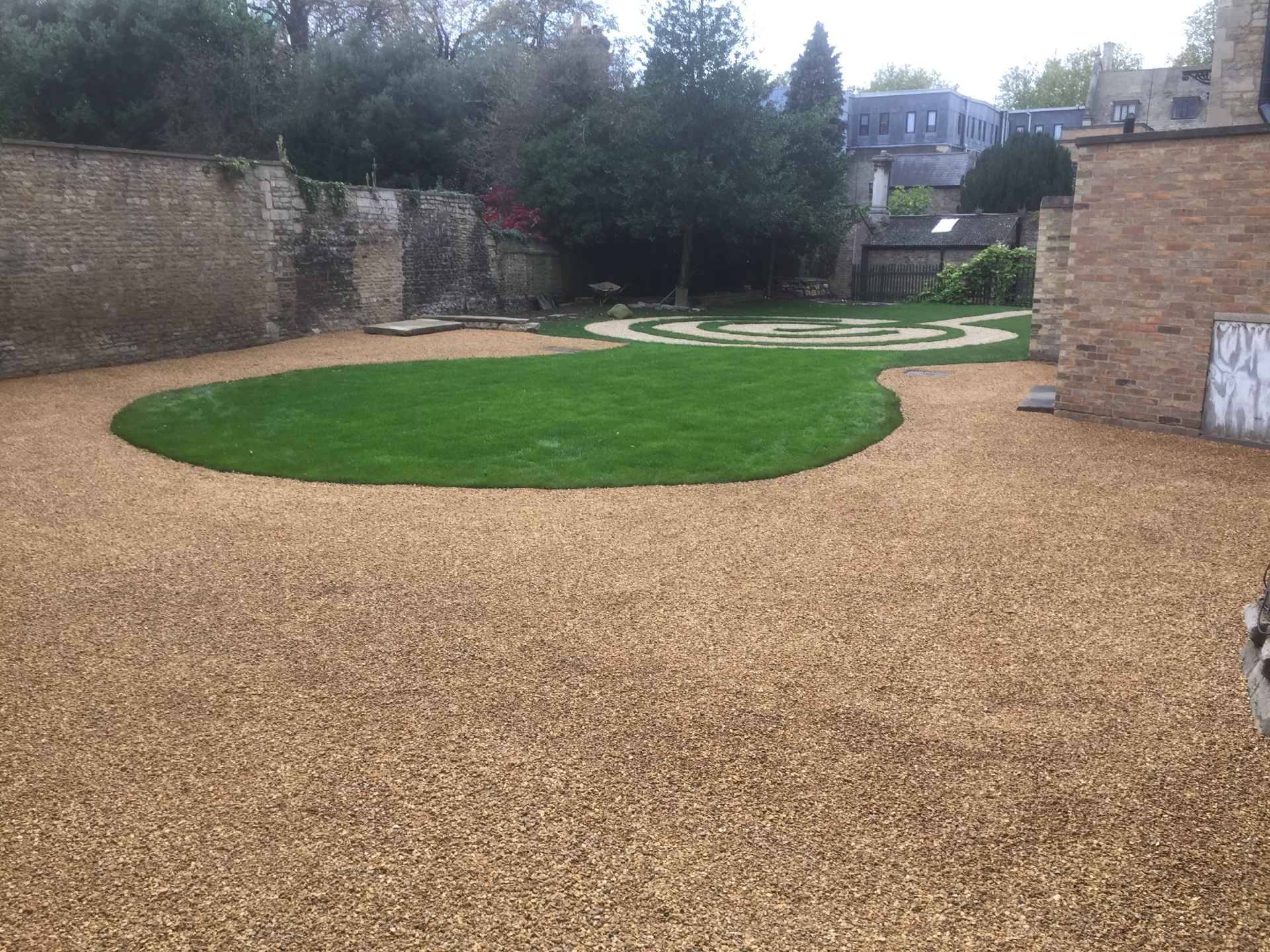 Resin Bound Surfacing Peterborough on a commercial property