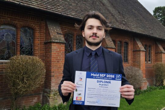 Sixth Form Chigwell School Boarder, to Represent Moldova at Regeneron ISEF 2026