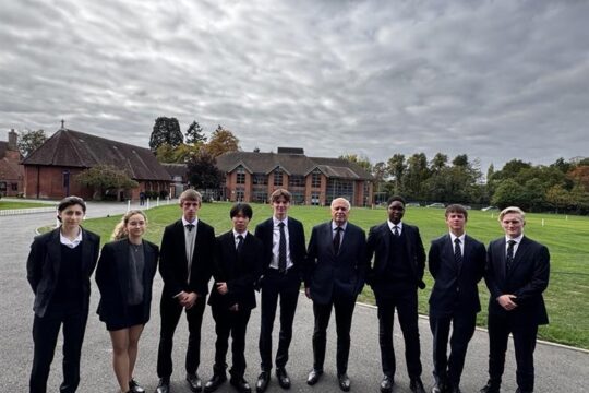 Sir Iain Duncan Smith Visits Chigwell School