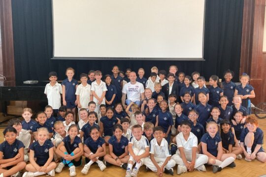 Paralympian Richard Chiassaro Inspires Students Ahead of Prep Sports Day