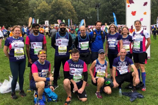 Chigwell School’s Charity Runners 2021